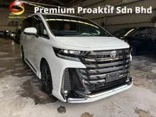 CAR KING 391KM ONLY 6A GRADE 2025 Toyota Vellfire 2.4 Z Premier MPV