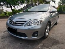 TURE YEAR MAKE 2012 # TOYOTA COROLLA ALTIS 1.8 G # FULL SPEC # LEATHER # 1 OWNER