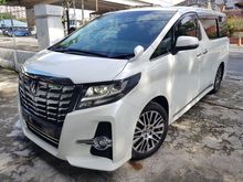 2016 Toyota Alphard 2.5L MPV Japan Spec White Unit