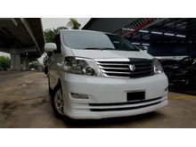 Toyota Alphard NEW FACELIFT MZG 2007,7 SEATER,2 POWER DOORS,F&B DVD PLAYER,SUN MOON ROOF,CRYSTAL LIGHTS,PEARL WHITE IN COLOUR,ONE DATIN OWNER