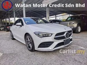 2021 Mercedes-Benz CLA180 1.3 AMG Line Coupe Multibeam LED Ambient Colour Light 18,000km Grade 5A ( Promotion Free Tinted & Coating )