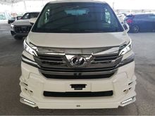 2017 Toyota Vellfire 2.5 ZG c/w FULL TRD BODYKIT ORIGINAL JAPAN