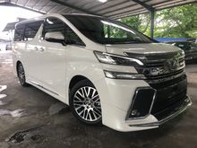 2016 Toyota Vellfire 2.5 Z G Edition MPV