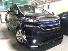 TOYOTA VELLFIRE 2.5 ZA UNREG 2015 TRD BODYKIT