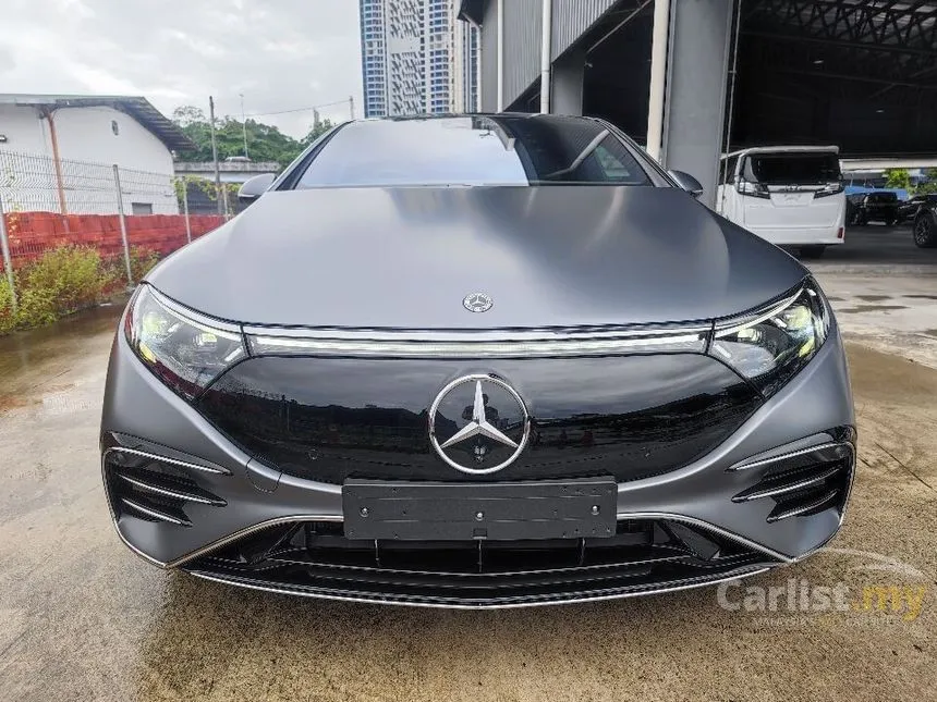 New NEW CAR 2022 MERCEDES BENZ EQS 450 AMG PREMIUM UK SPECIAL MATT GREY