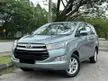 Used 2017 Toyota Innova 2.0 G MPV FULL SERVICE RECORD LOW MILEAGE TIPTOP CONDITION 1 CAREFUL OWNER CLEAN INTERIOR REVERSE CAMERA ACCIDENT FREE WARRANTY