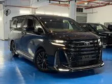 2023 Toyota Vellfire 2.4 Z Premier MPV - Japan Ori Modelista Kit - Black Leather Seat - DIM BSM HUD - Grade 5A with 11k km - Free 10 Years Warranty