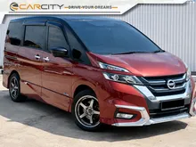 ORIGINAL 2019 Nissan Serena 2.0 S-Hybrid High-Way Star J Impul MPV ORANGE COLOUR WITH EMBLEM IMPUL LEATHER SEAT 360 CAMERA