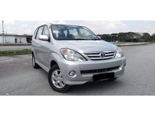 2007 Toyota Avanza 1.3 MPV (A) ACCIDENT FREE / ONE OWNER