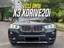 2015 BMW X3 2.0 xDrive20i xLine SUV Black on Brown xDrive Hitam