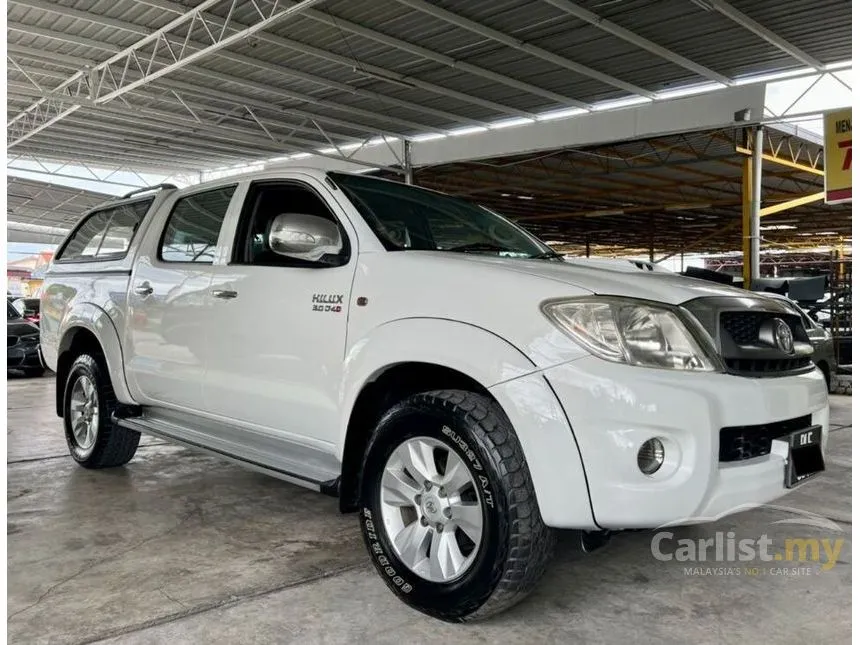 Used 2011 Toyota Hilux 3.0 G VNT DOUBLE CAB Pickup Truck - Carlist.my