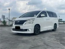 2012 Toyota Vellfire 3.5 VL MPV  / BUY AND DRIVE / TRANSPARENT DEAL / ONE OWNER / LOW IN RATE