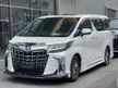 Recon 2022 Toyota Alphard 3.5 Executive Lounge S Japan Spec Grade 5A LOW Mileage Full Spec with Modellitsa Kit, JBL Sound System, Black Interior