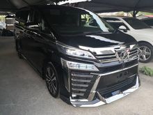 2018 TOYOTA VELLFIRE 2.5 ZG FULL SPEC / JBL SYSTEM / DIM MIRROR / ORI JAPAN MODELISTA BODYKIT / 360 SERROUND CAMERA UNREG 18