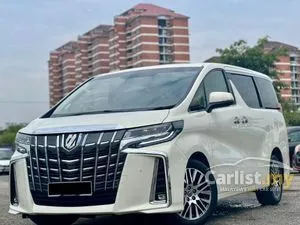 2016 Toyota Alphard 3.5 SC MPV // Facelift 3 LED // Dual Power Sliding Door // Power Boot // Pilot Seat // Sunroof Moonroof // Reverse Camera