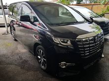 2015 Toyota Alphard 2.5 G SA SUNROOF ALPINE X2 UNREG