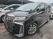 Recon 2021 Toyota Alphard 2.5 S TYPE GOLD II UNREG KL AP UNREG