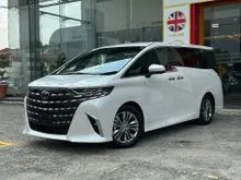 2025 Toyota Alphard 2.5 Z SUNROOF DIM HUD AUTOPARKING