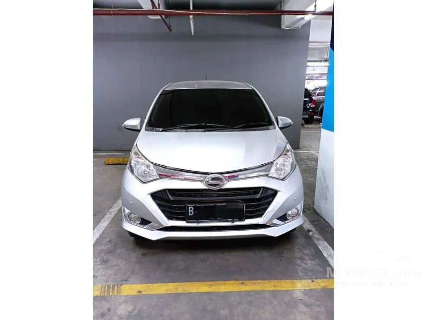 Jual Mobil Daihatsu Sigra 2019 R Deluxe 1.2 di Banten Manual MPV Silver Rp 100.000.000