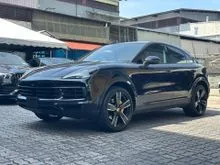 2021 PORSCHE CAYENNE 3.0 V6 TWIN TURBO COUPE FULL SPEC / SPORT CHRONO / VACUUM DOOR / BOSE SYSTEM / 5 YEARS WARRANTY