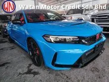 2025 Honda Civic 2.0 MANUAL Type R UNREG,HI-SPEC,GRADE A CAR,ORI 5000KM ONLY,SPORT BUCKET SEAT,BSM,REVERSE CAM,LED LIGHT,APPLE CARPLAY,SPORT RIM & ETC