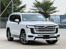 2023 Toyota Land Cruiser 3.4 ZX Modellista 7 Seater SUV (A) Grade 5A, Cool Box, Rear Entertainment, Sunroof, Beige Leather, JBL Sound, HUD, 360 Camera