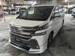Used 2015 Toyota Vellfire 2.5 Z G Edition MPV - Cars for sale