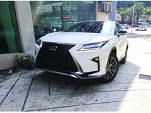 PRICE CAN NEGO!!! UNREGISTER Lexus RX200t 2.0 F Sport , MAROON COLOUR INTERIOR , HEAD UP DISPLAY , POWER BOOT , L.E.D HEADLAMP , CRAZY PRICE!
