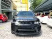 Recon 2021 Land Rover Range Rover Sport 5.0 SVR SUV CARBON EDITION RED BLACK LEATHER