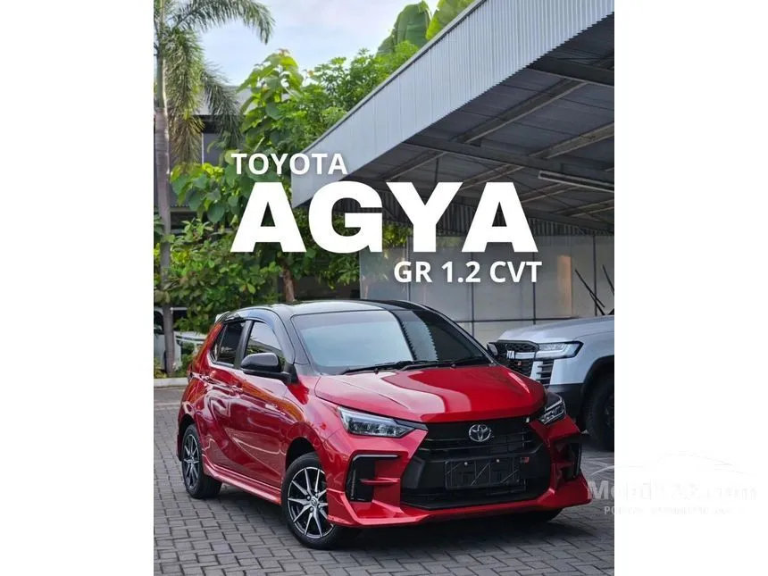 Jual Mobil Toyota Agya 2023 GR Sport 1.2 di DKI Jakarta Automatic Hatchback Merah Rp 220.000.000