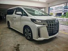 2021 Toyota Alphard 2.5 SC UNREG SUNROOF JBL 4 CAM DIM BSM