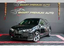 2023 BMW iX xDrive40 Sport SUV Ori 7k++KM ONLY/ Accident Free/ Ori Paint/ Pre-Own Unit/ Full BMW Service Record/ Under BMW Warranty/ PowerBoot/ HUD
