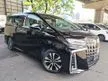 Recon 2021 Toyota Alphard 2.5 G S C Package MPV 3LED Headlamp Sunroof / Moonroof Unregistered