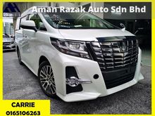 (NEW ARRIVAL) 2017 Toyota Alphard 2.5 SC SUNROOF PRECRASH UNREG