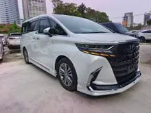 2024 Toyota Alphard 2.5 Z Modelista MPV DIM BSM SUNROOF 5A CAR LOW MILEAGE UNREG