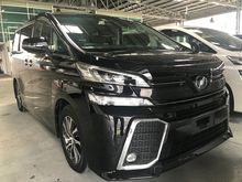 2015 Toyota Vellfire 2.5 Z G Edition MPV power boot auto cruise