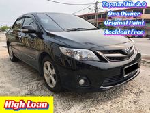 2011 Toyota Corolla Altis 2.0 V Leather 7 Speed High Loan