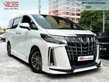 Toyota Alphard 3.5 Executive Lounge MPV Facelift 8 Speed White Leather interior