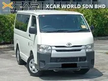 2024 TOYOTA HIACE WINDOW VAN 2.5 DIESEL (M) 3.0 *5 YEARS WARRANTY & GUARANTEE No Accident/No Total Lost/No Flood & 5 Day Money back Guarantee*