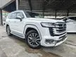 Recon 2023 Toyota Land Cruiser 3.5 ZX Full Spec Sun Roof 4Cam360View JBL HUD RDL Rear Entertaiment CoolBox Beige Leather Power Boot Modelistakit Unregister