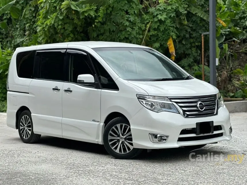 2016 Nissan Serena S-Hybrid High-Way Star Impul Premium MPV