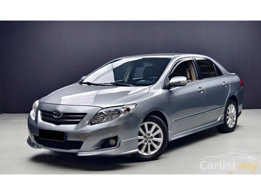 2008 Toyota Corolla Altis E Sedan