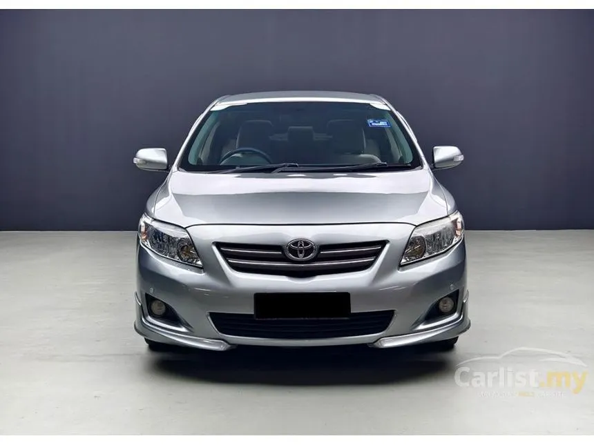 2008 Toyota Corolla Altis E Sedan