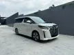 Recon 2022 Toyota Alphard 2.5 G S C Package MPV Unregistered
