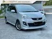 Used 2017 Perodua Alza 1.5 SE MPV FACELIFT 3 YEAR WARRANTY LOW MILEAGE RED MIX BLACK SEAT PROJECTER HEADLAMP - Cars for sale