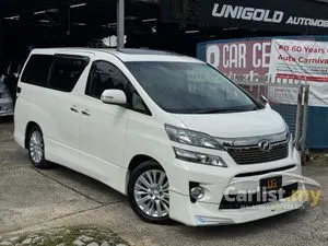 2012 Toyota Vellfire 2.4 ZG MPV