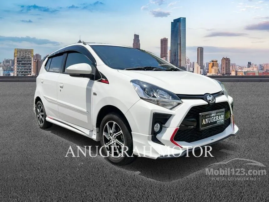 Jual Mobil Toyota Agya 2021 TRD 1.2 di Jawa Timur Manual Hatchback Putih Rp 145.000.000
