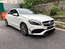 2016 RECARO APPLE CAR PLAY SPORT EXHAUST Mercedes-Benz A45 AMG 2.0 4 MATIC UNREG