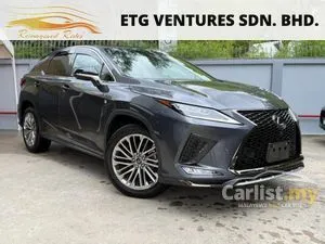 2022 Lexus RX 300 2.0 F Sport SUV WITH MARK LEVINSON and 5 YEARS FREE SERVICE CNY PROMO