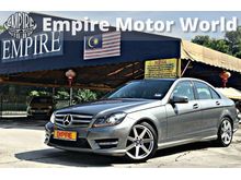 2013 Mercedes-Benz C180 1.8 AMG EDITION - CGI NEW FACELIFT - BLUE EFFICIENCY PADDLE SHIFT SPORT MODE - HIGH SPEC - ( PXX 53 ) 1 CAREFUL OWNER